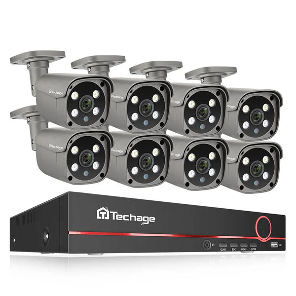 Best 8CH 5MP POE Camera System with Two Way Audio 605GP-AI